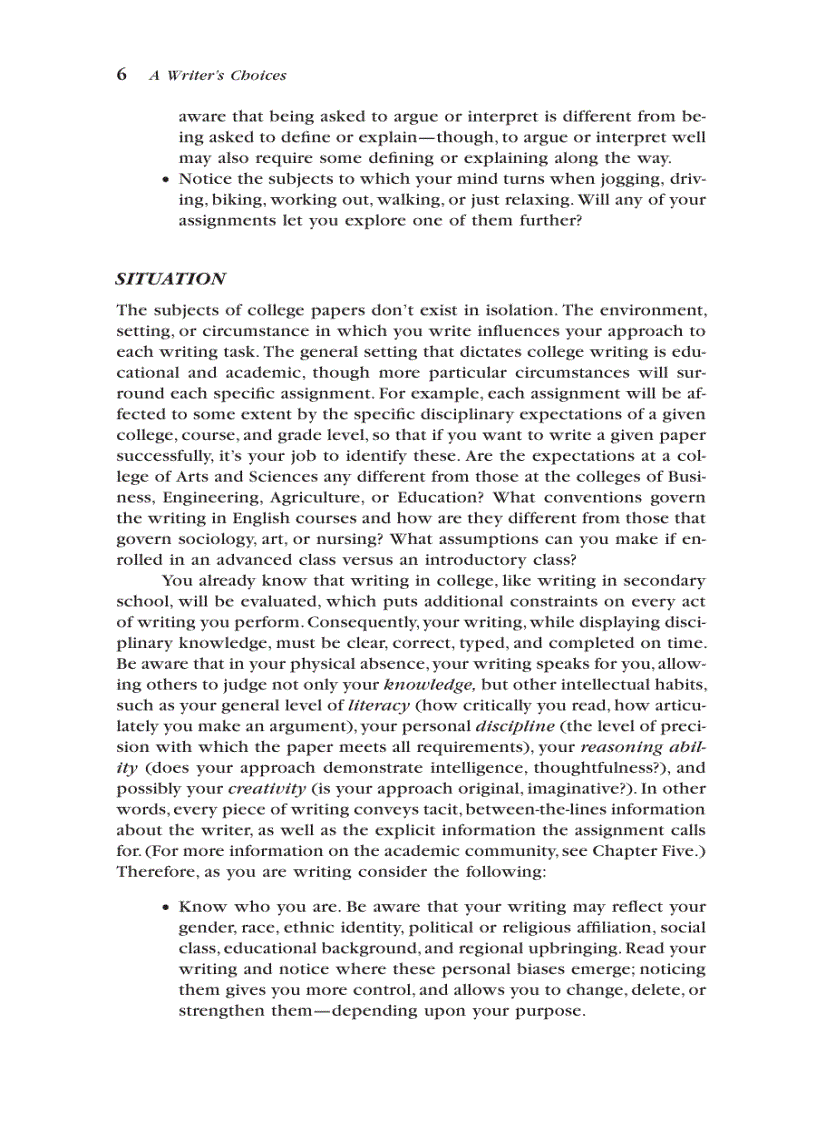 image for page College writing A personal approach to academic writing