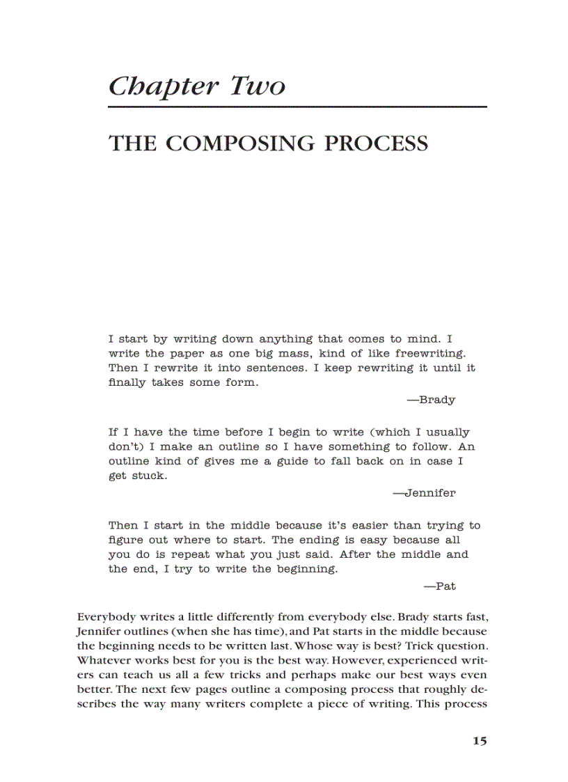 image for page College writing A personal approach to academic writing