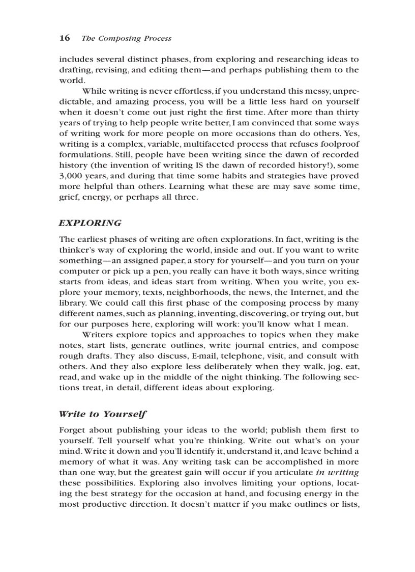 image for page College writing A personal approach to academic writing