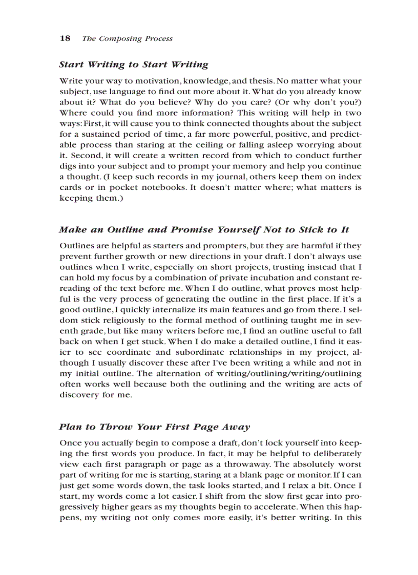 image for page College writing A personal approach to academic writing