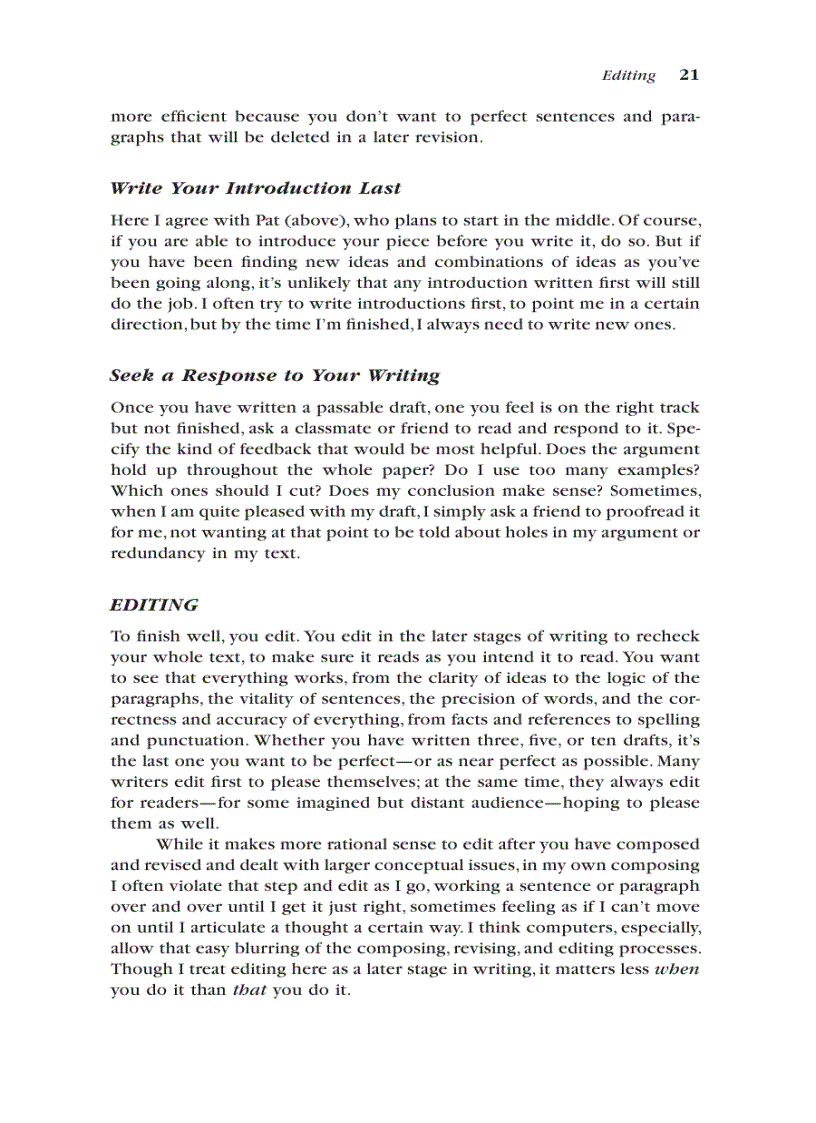 image for page College writing A personal approach to academic writing