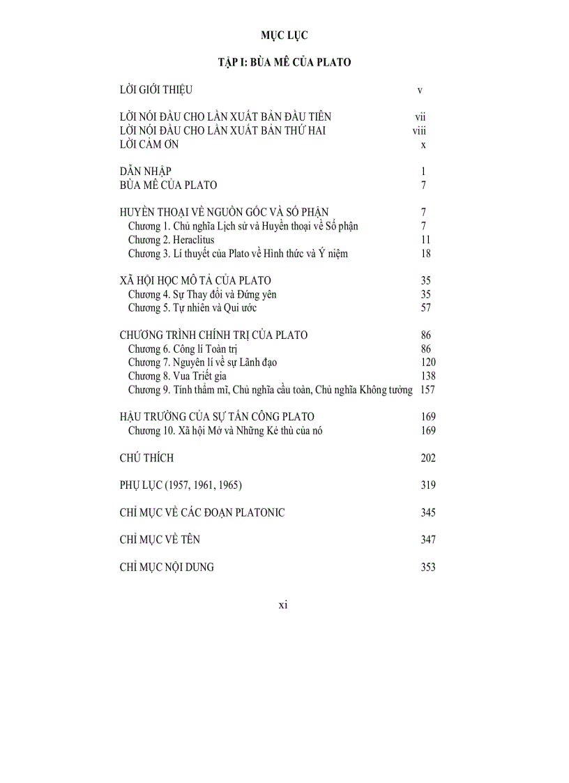 image for page Xã hội và những kẻ thù của nó tập 1