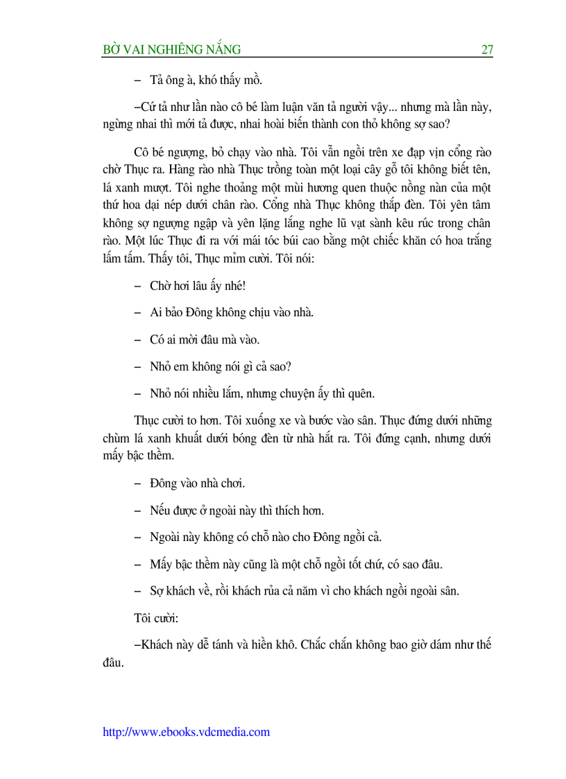 image for page Bờ vai nghiêng nắng