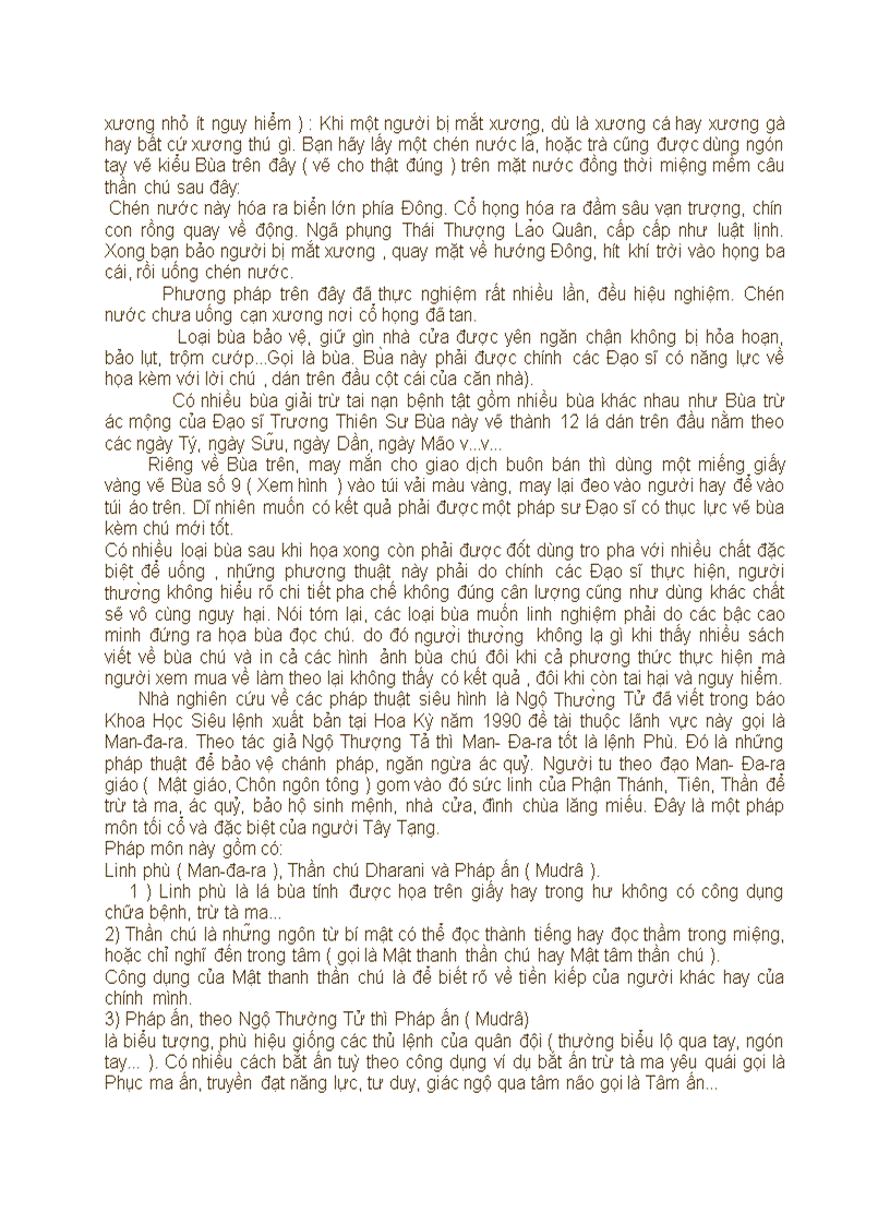 image for page Tìm hiểu về Bùa ngải