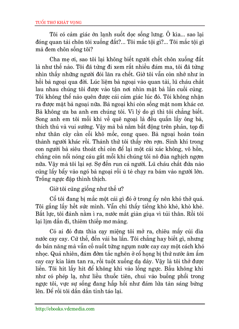 image for page Tuổi thơ khát vọng