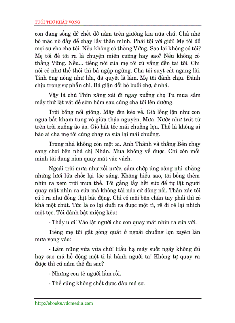 image for page Tuổi thơ khát vọng