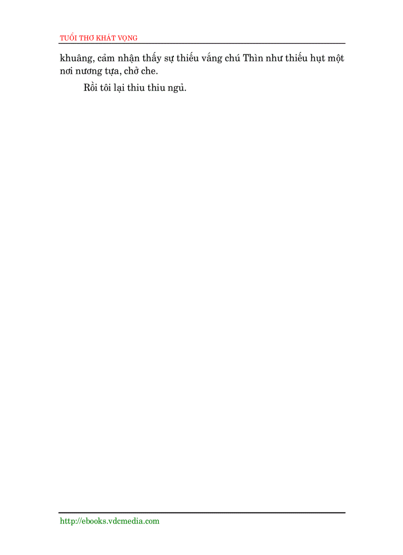 image for page Tuổi thơ khát vọng