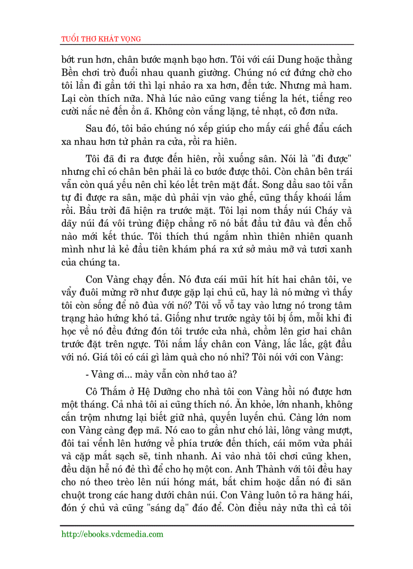 image for page Tuổi thơ khát vọng