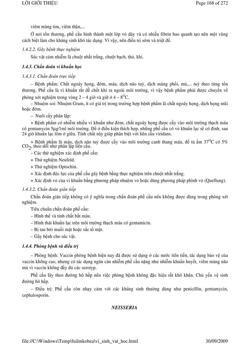 image for page Vi sinh vật học phần 2