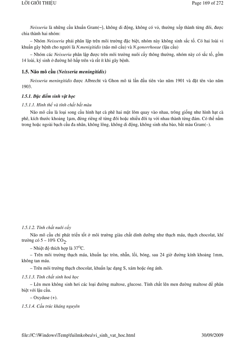 image for page Vi sinh vật học phần 2