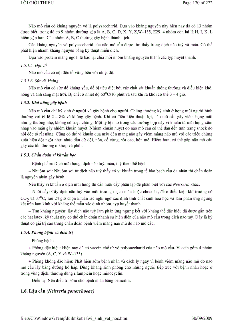 image for page Vi sinh vật học phần 2