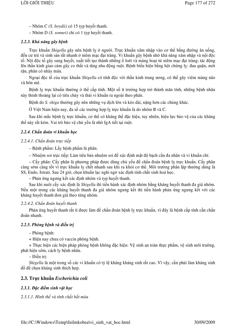 image for page Vi sinh vật học phần 2