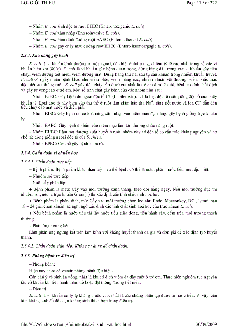 image for page Vi sinh vật học phần 2