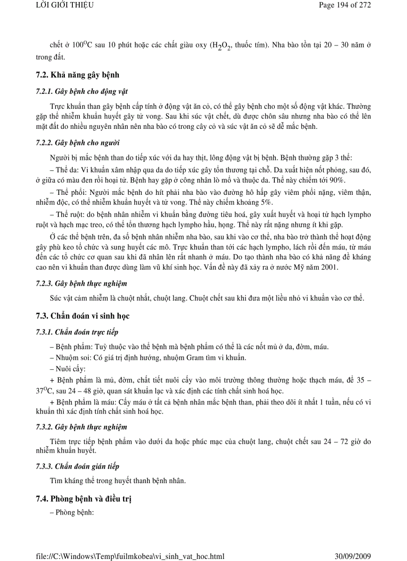 image for page Vi sinh vật học phần 2