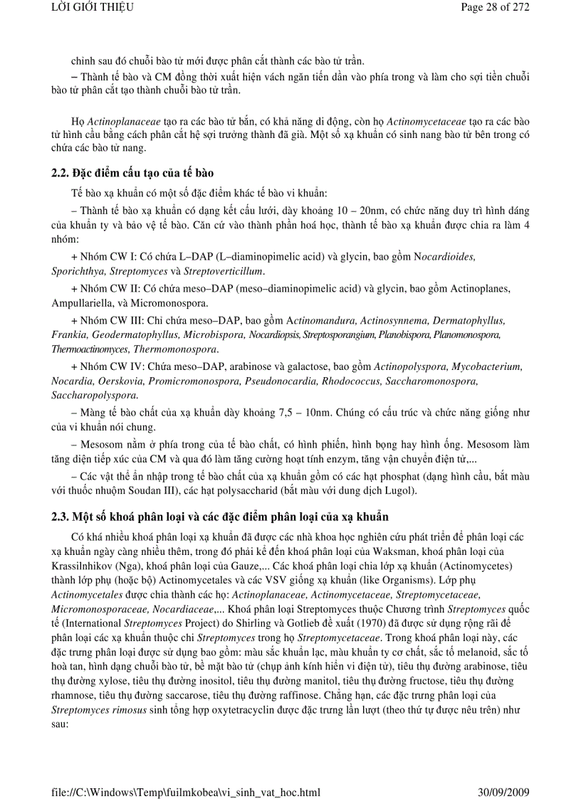 image for page Vi sinh vật học phần 1