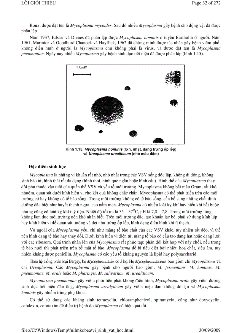 image for page Vi sinh vật học phần 1