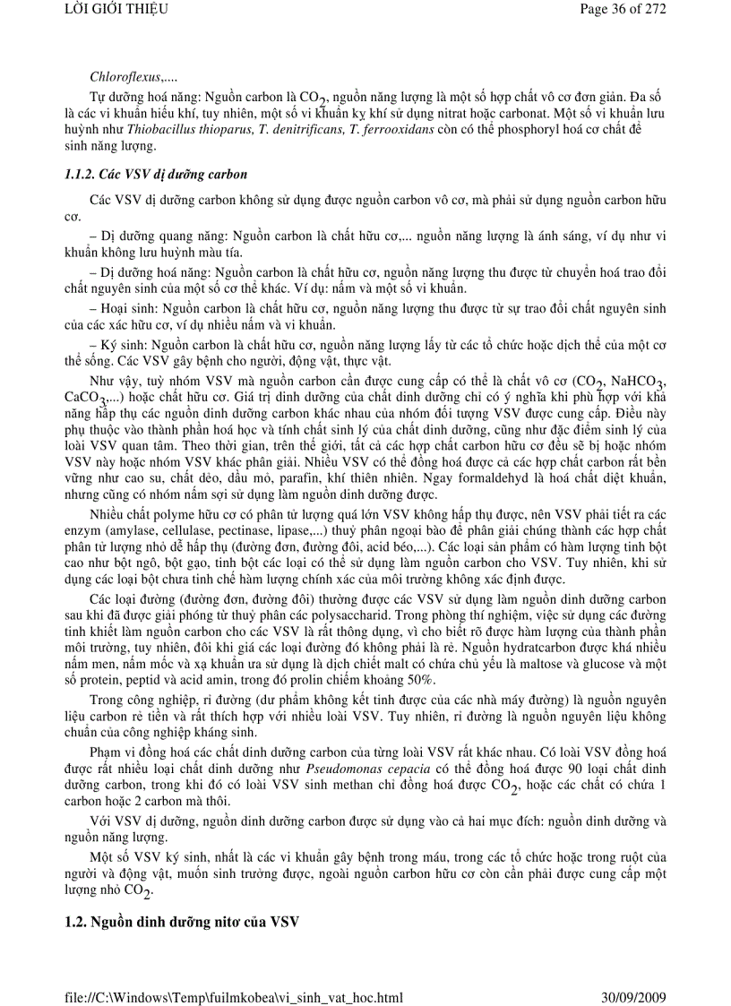 image for page Vi sinh vật học phần 1