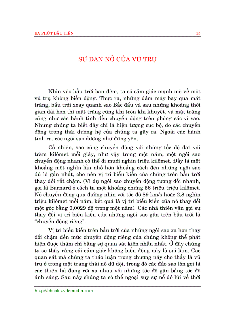 image for page Ba phút đầu tiên Một cách nhìn hiện đại về nguồn gốc vũ trụ