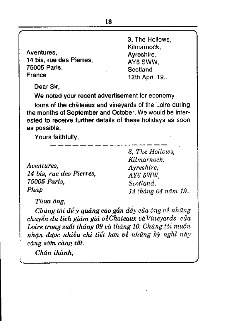 image for page Hướng dẫn đọc và viết thư bằng tiếng Anh