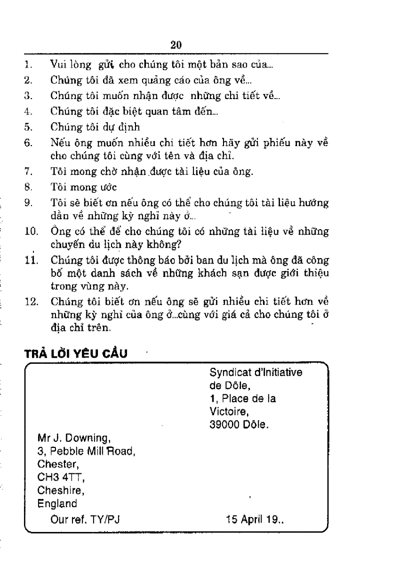 image for page Hướng dẫn đọc và viết thư bằng tiếng Anh