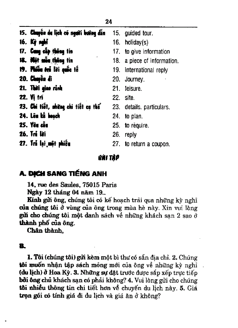 image for page Hướng dẫn đọc và viết thư bằng tiếng Anh