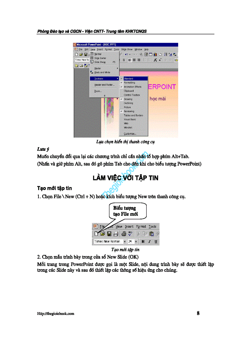image for page Giáo trình Power Point nâng cao