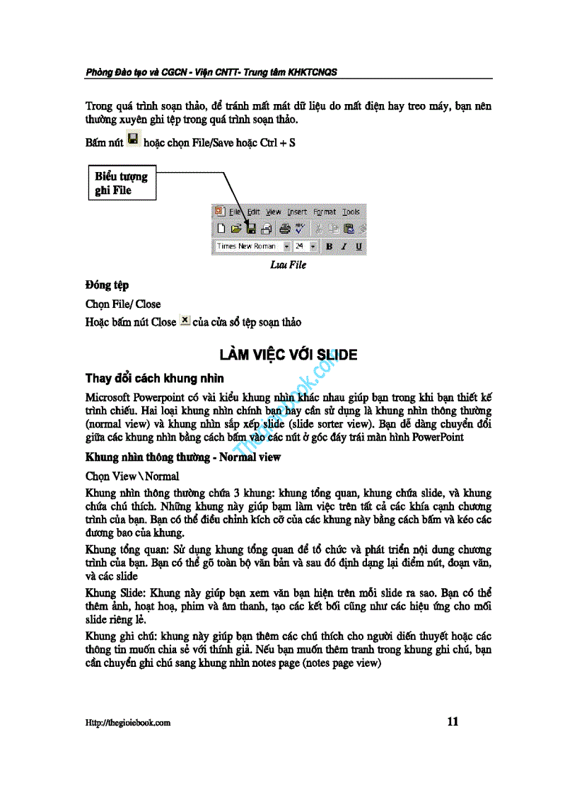 image for page Giáo trình Power Point nâng cao