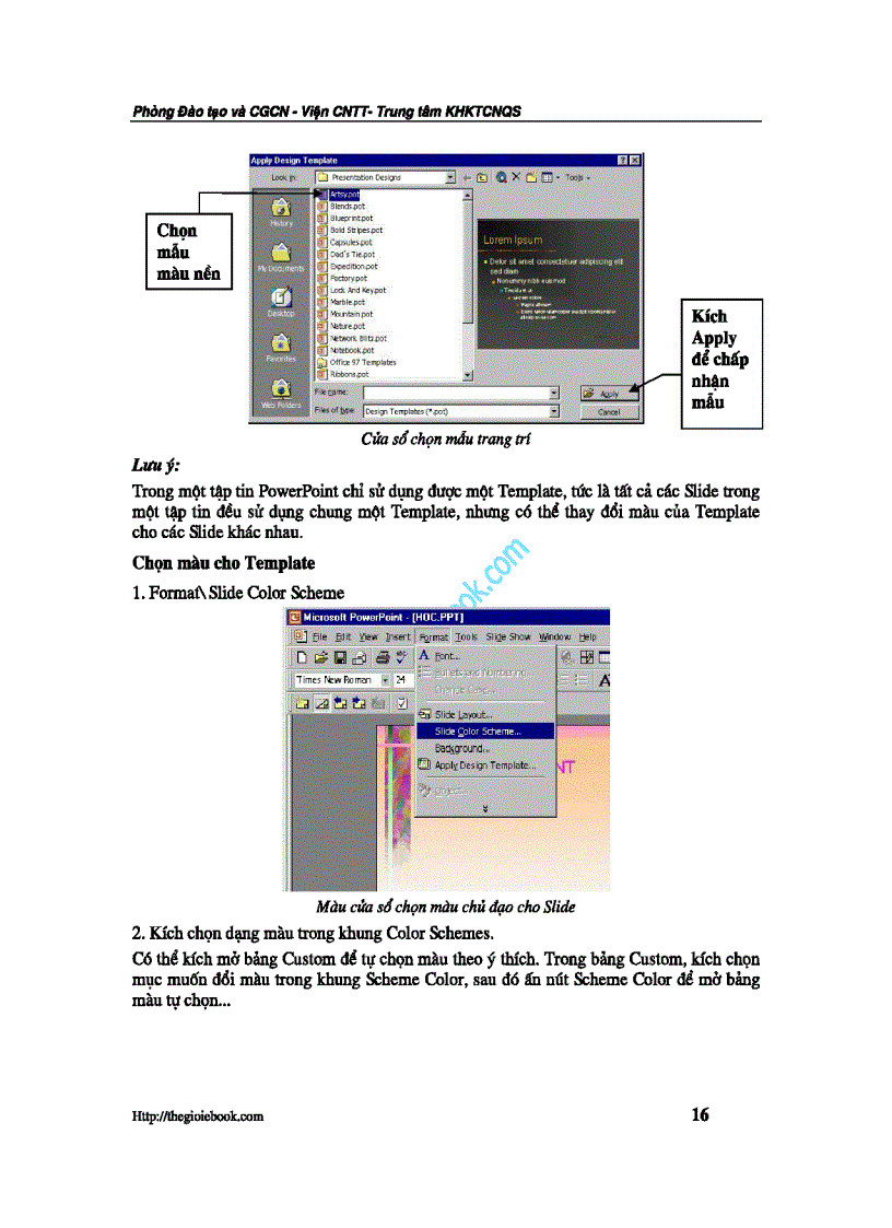 image for page Giáo trình Power Point nâng cao