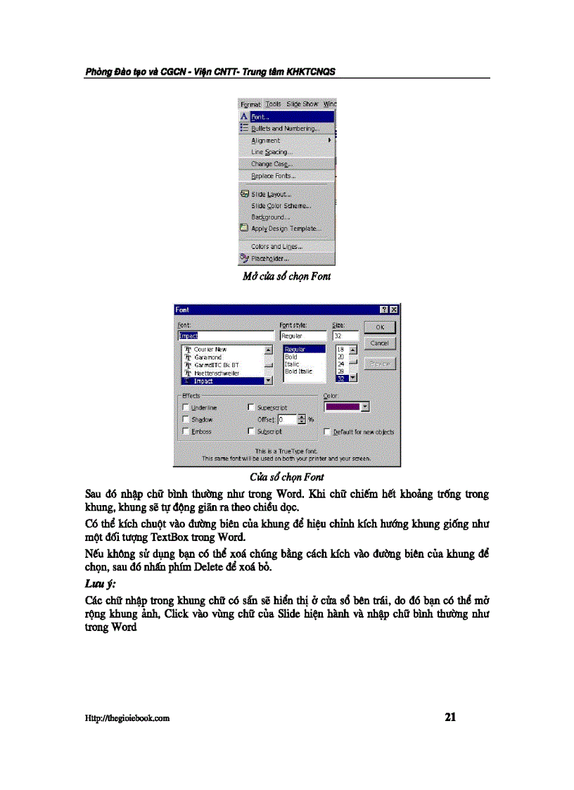 image for page Giáo trình Power Point nâng cao