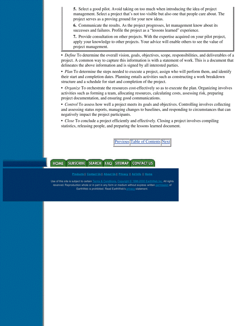 image for page Project Management Practitioner s Handbook