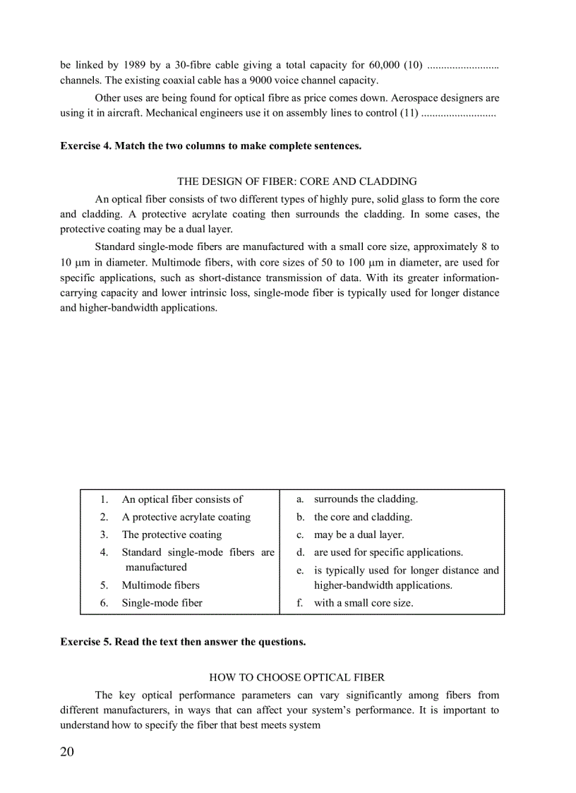 image for page Tiếng Anh chuyên ngành Viễn thông Bài tập