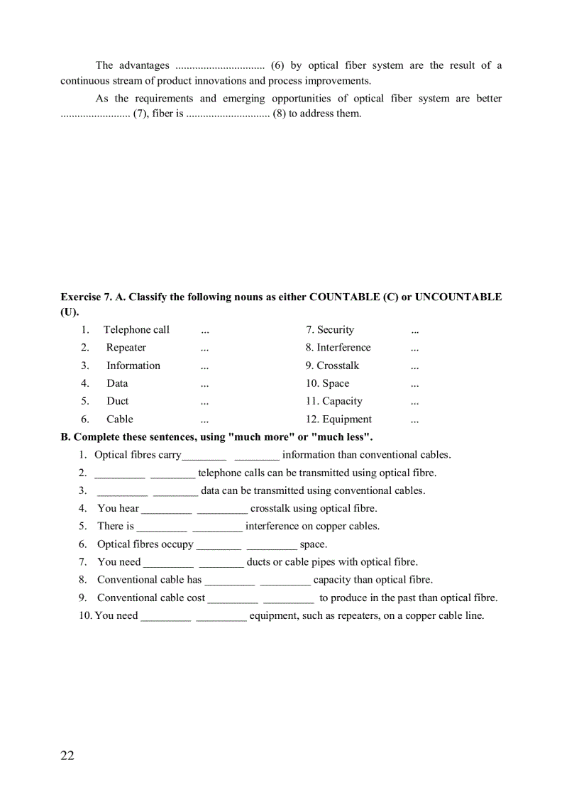 image for page Tiếng Anh chuyên ngành Viễn thông Bài tập