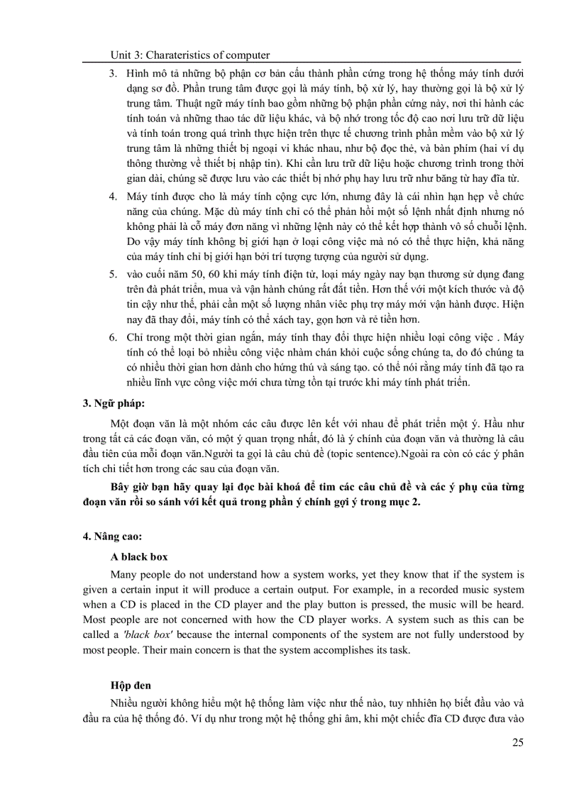 image for page Tiếng Anh chuyên ngành công nghệ thông tin Lý thuyết