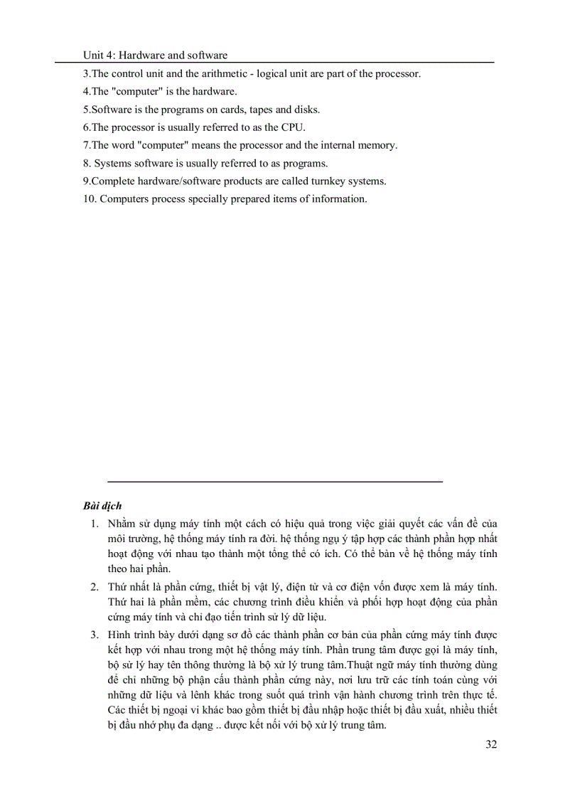 image for page Tiếng Anh chuyên ngành công nghệ thông tin Lý thuyết