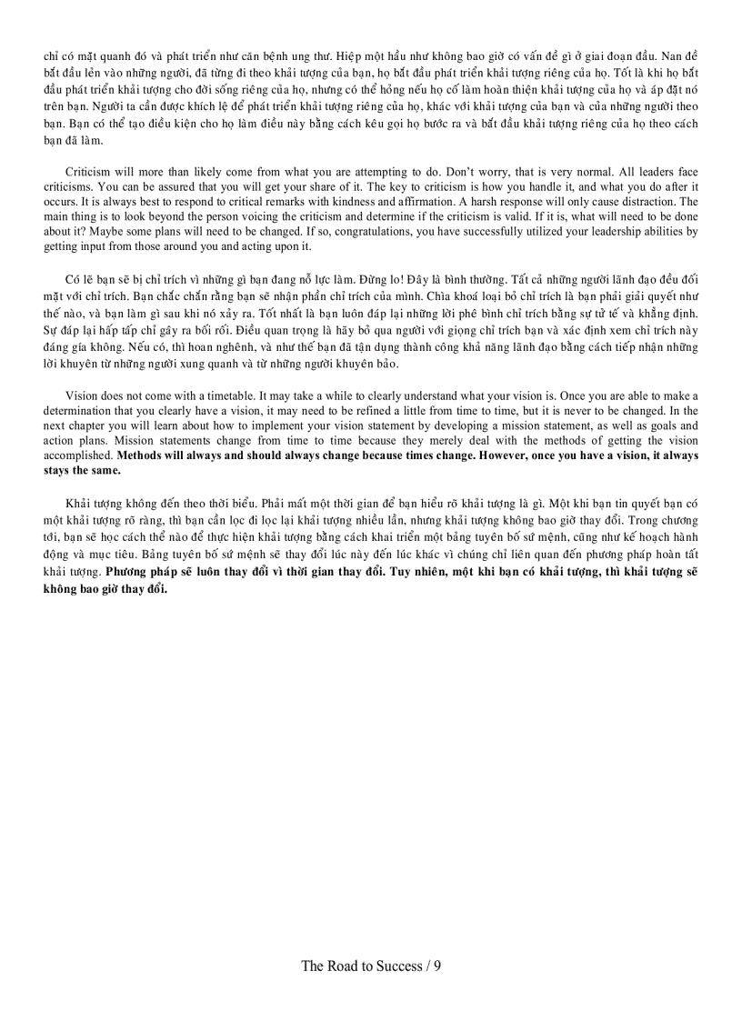 image for page The Road to Success Đường Đến Thành Công