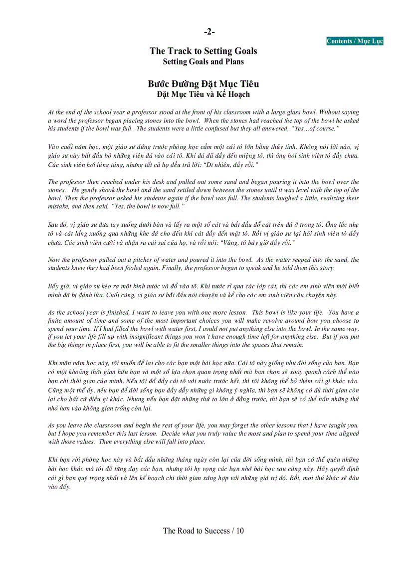 image for page The Road to Success Đường Đến Thành Công