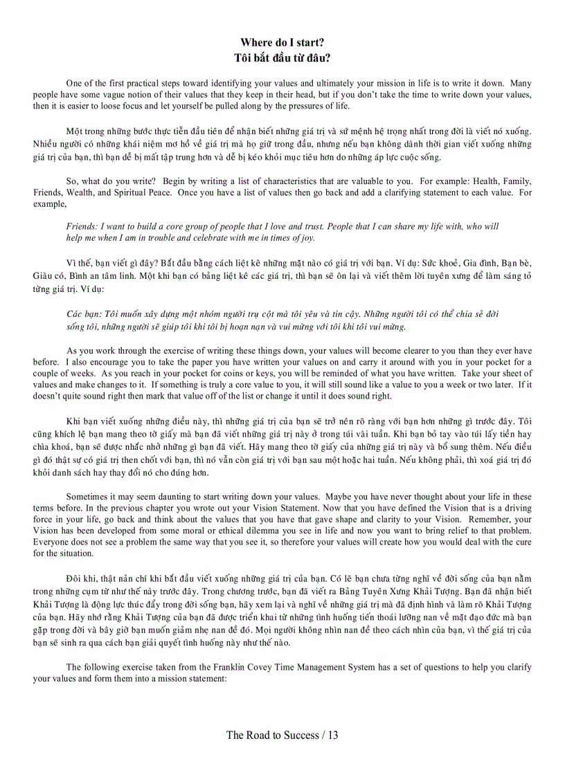 image for page The Road to Success Đường Đến Thành Công