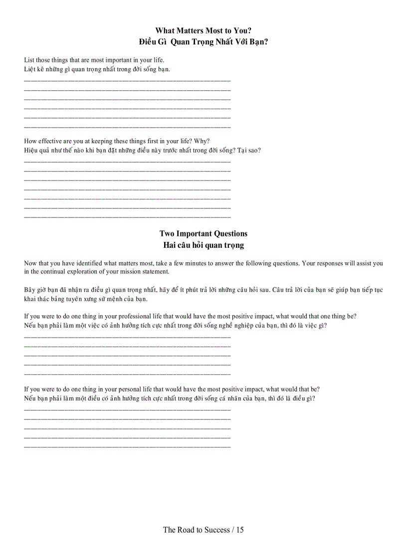 image for page The Road to Success Đường Đến Thành Công