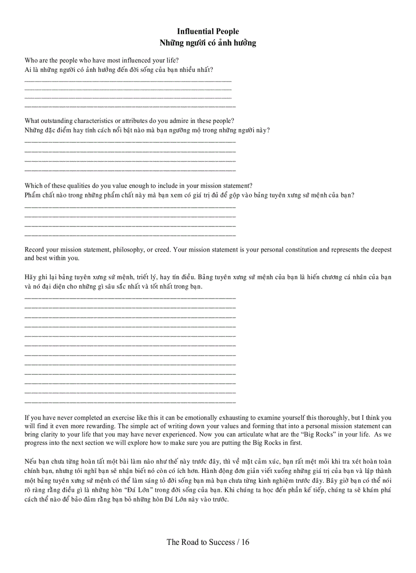 image for page The Road to Success Đường Đến Thành Công