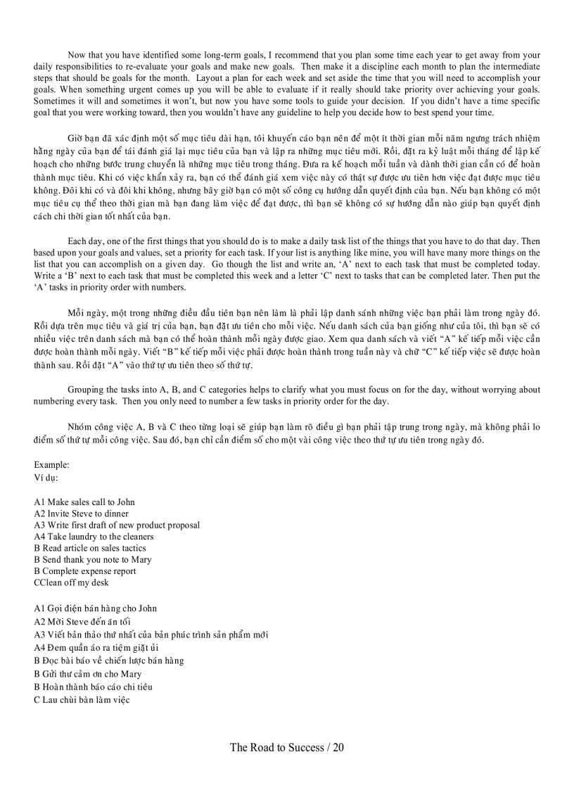 image for page The Road to Success Đường Đến Thành Công