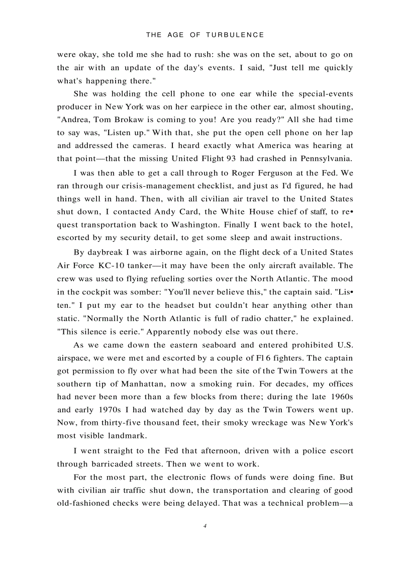 image for page The Age of Turbulence Adventures in a New World by Alan Greenspan