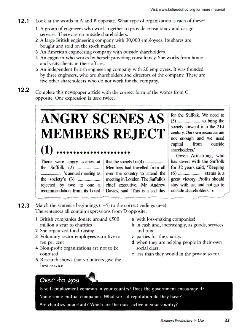 image for page Business Vocabulary In Use Intermidiate Cambridge Quyển 2