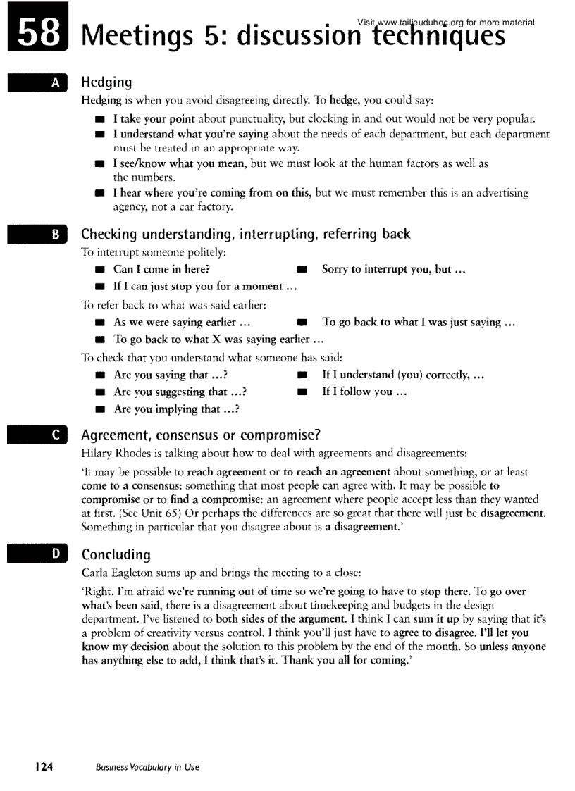 image for page Business Vocabulary In Use Intermidiate Cambridge Quyển 5