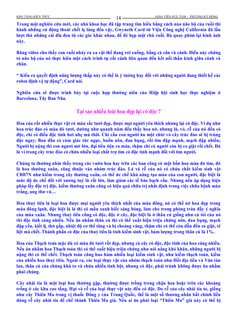 image for page Những kiến thức phổ thông vè cuộc sống xung quanh ta