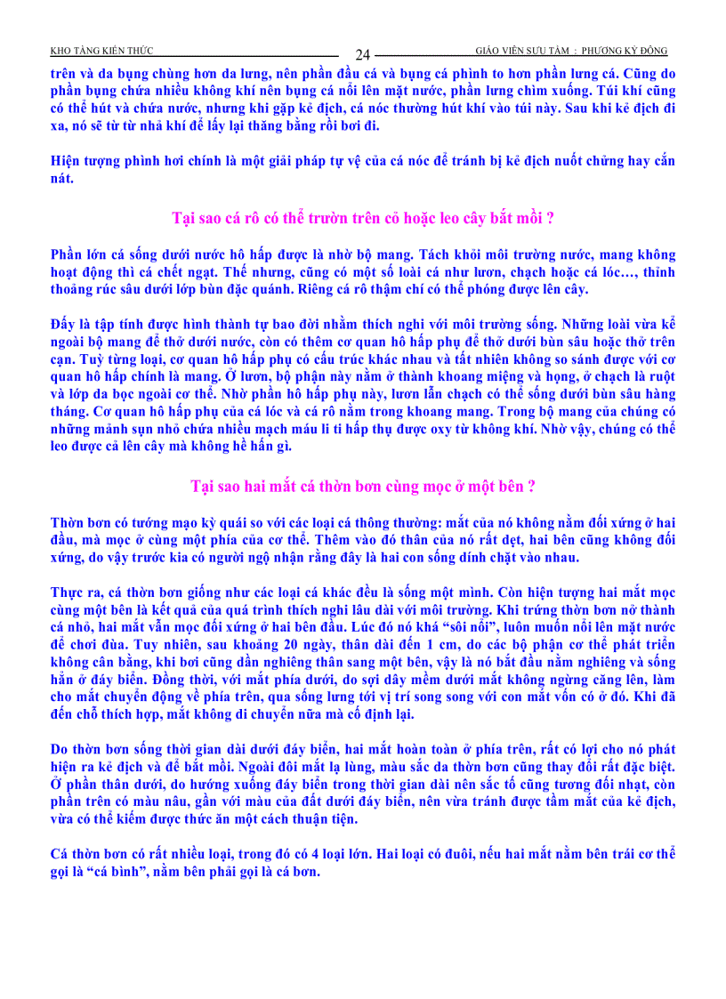 image for page Những kiến thức phổ thông vè cuộc sống xung quanh ta