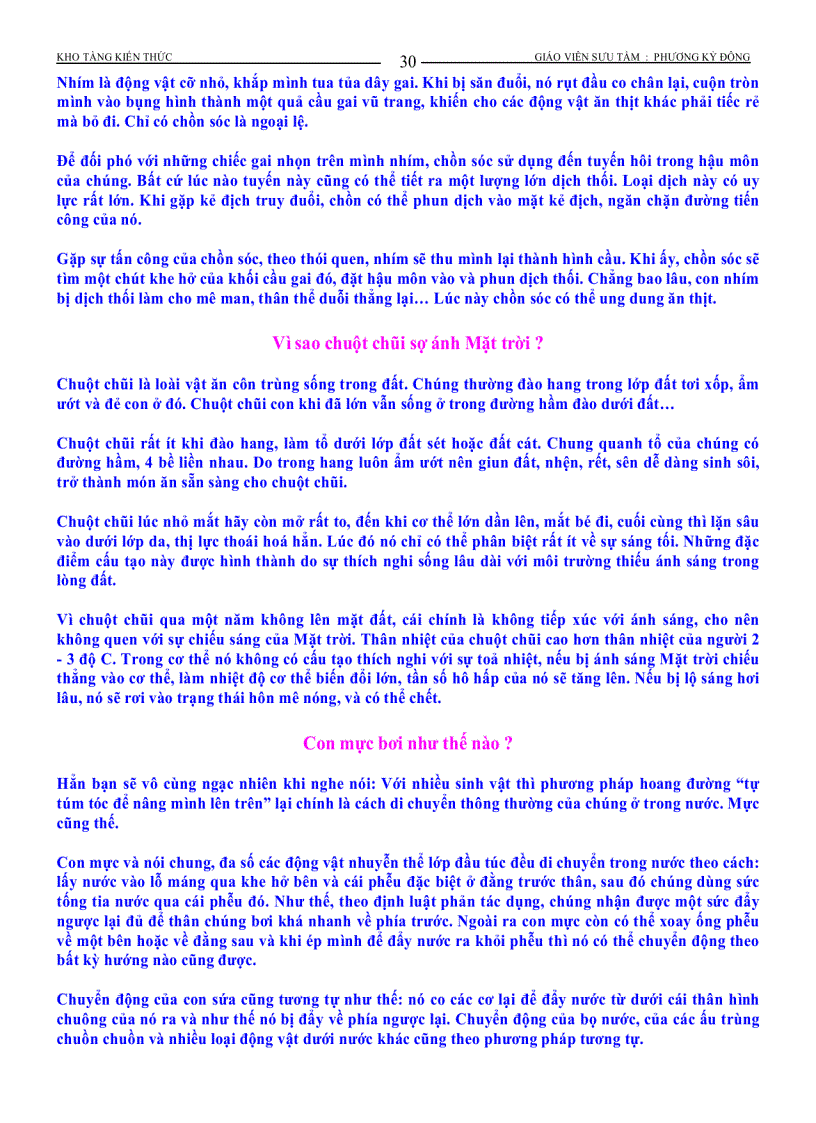 image for page Những kiến thức phổ thông vè cuộc sống xung quanh ta