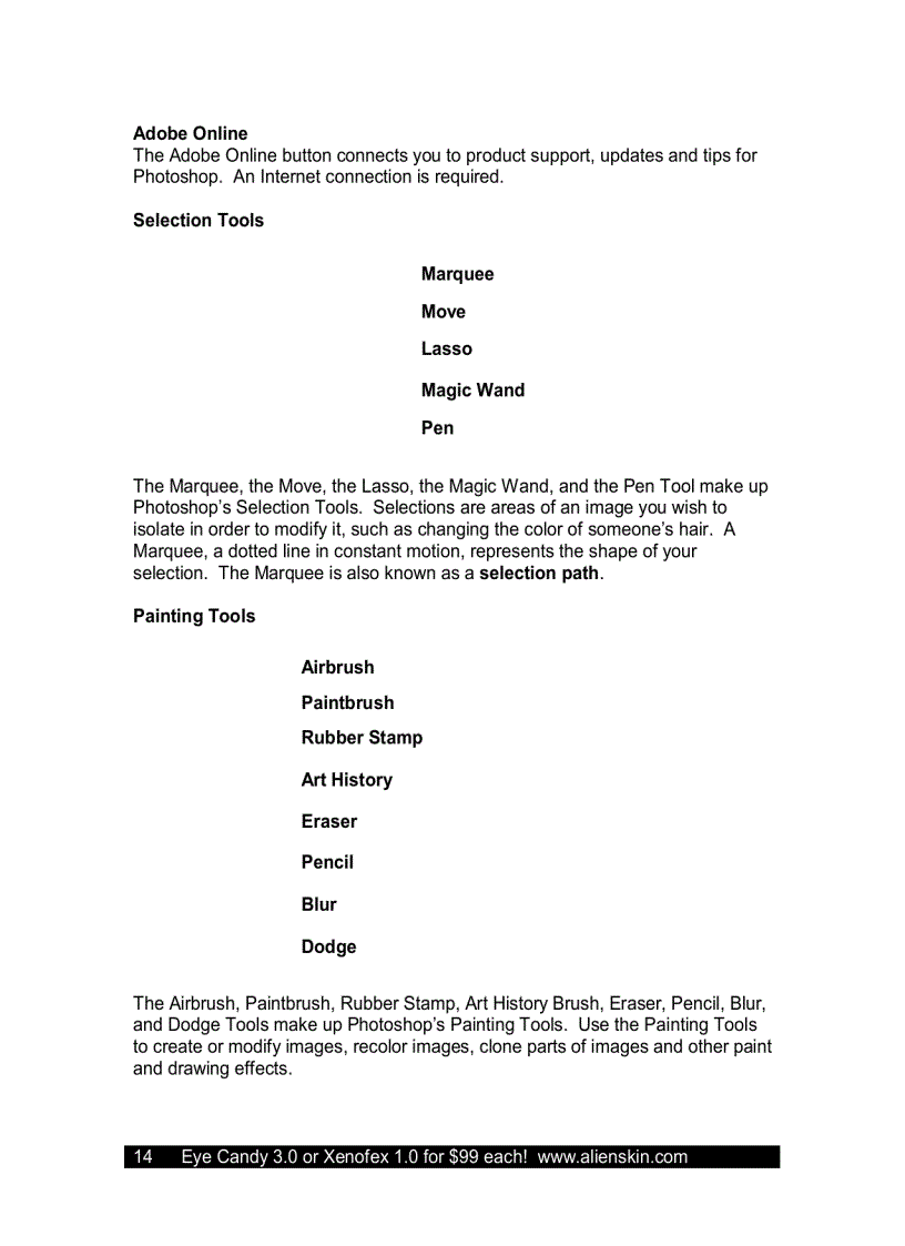 image for page Photoshop 5 5 for the web