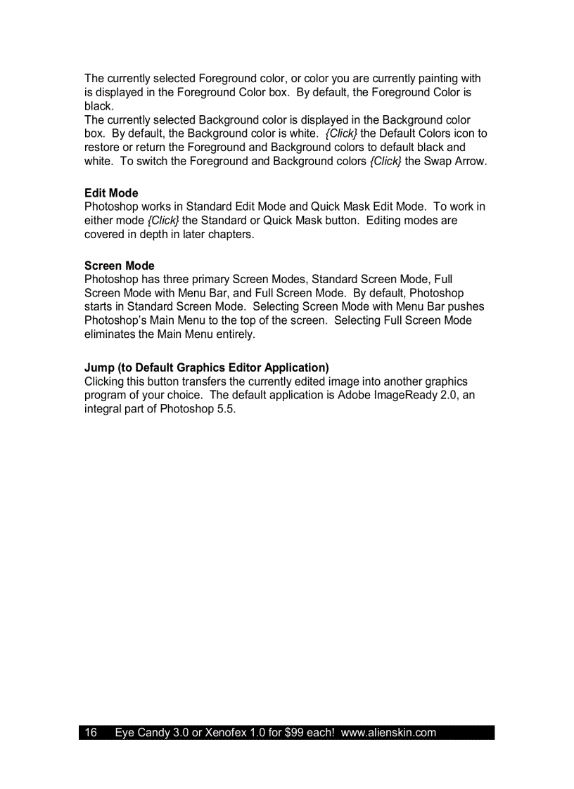 image for page Photoshop 5 5 for the web