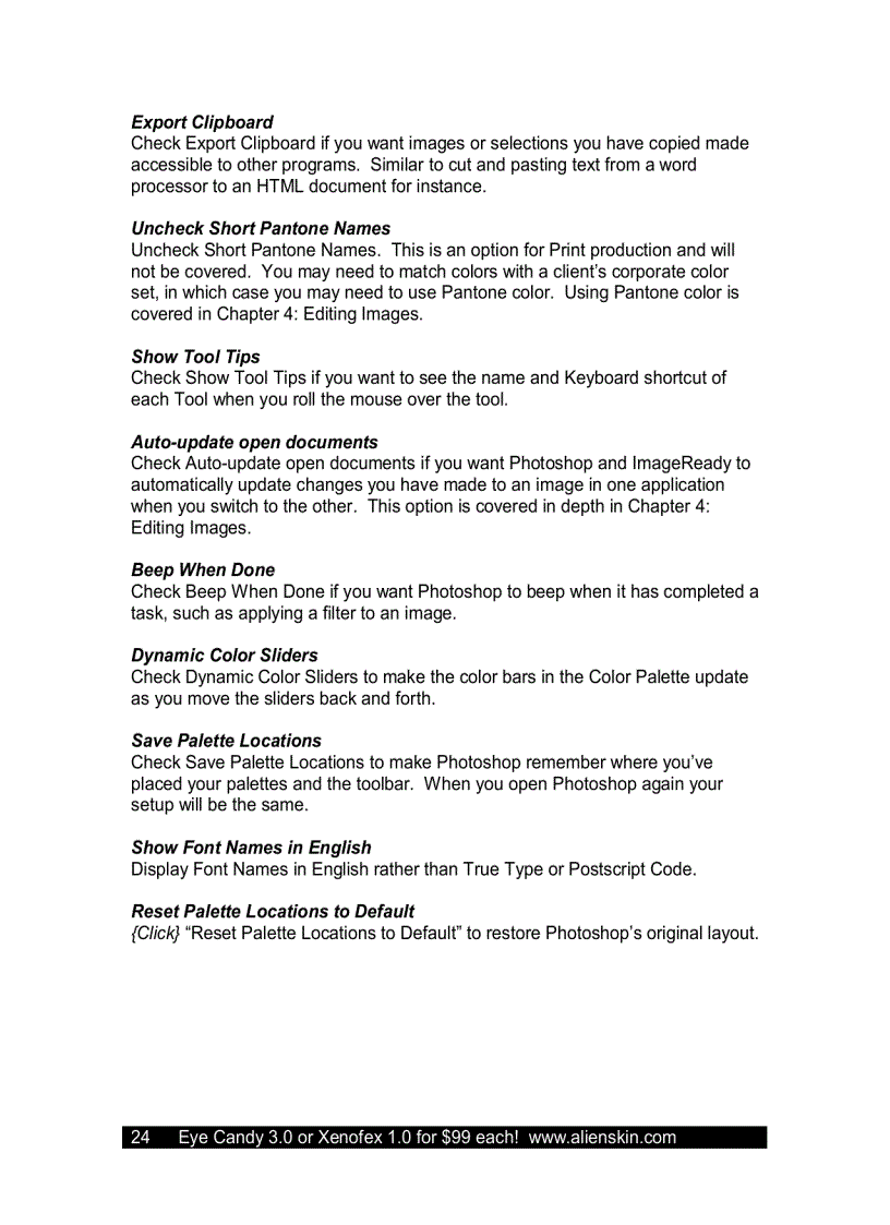 image for page Photoshop 5 5 for the web