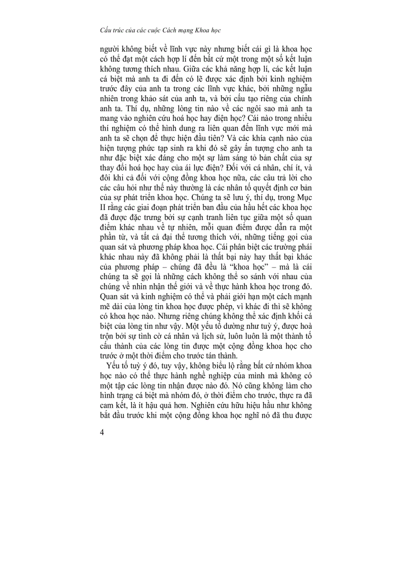 image for page Cấu trúc của các cuộc cách mạng khoa học